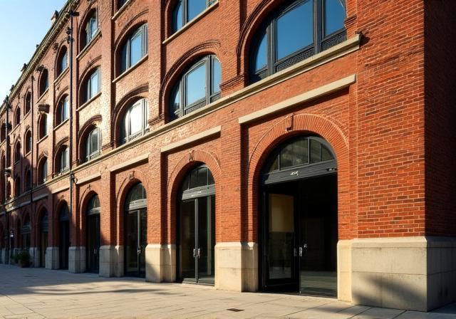 External view of the historic office at 56 Britton Street, London